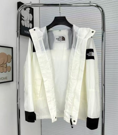 The North Face Martis Jacket Windbreaker Leather White/Black