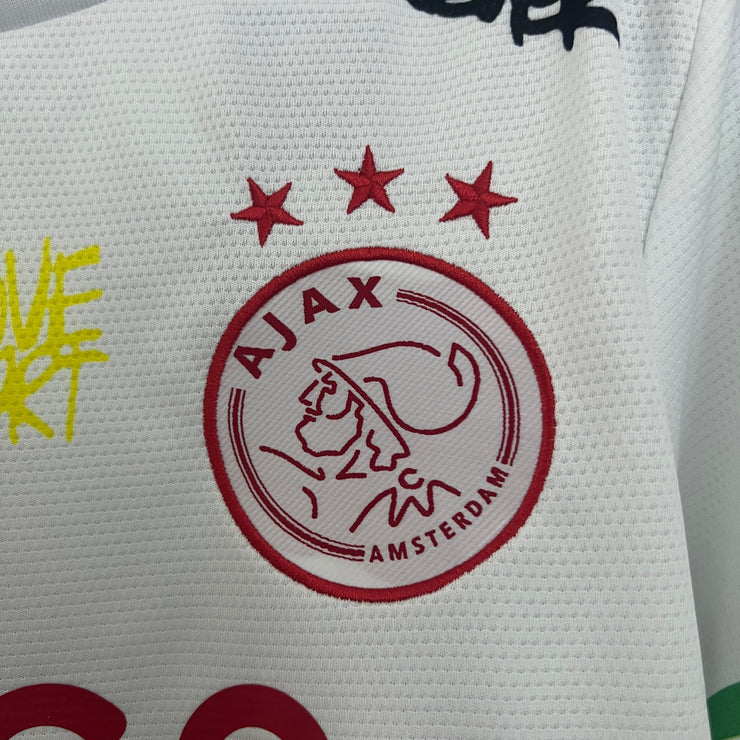 Ajax tröja 2025/2026 - Bob Marley Edition tröja Vit