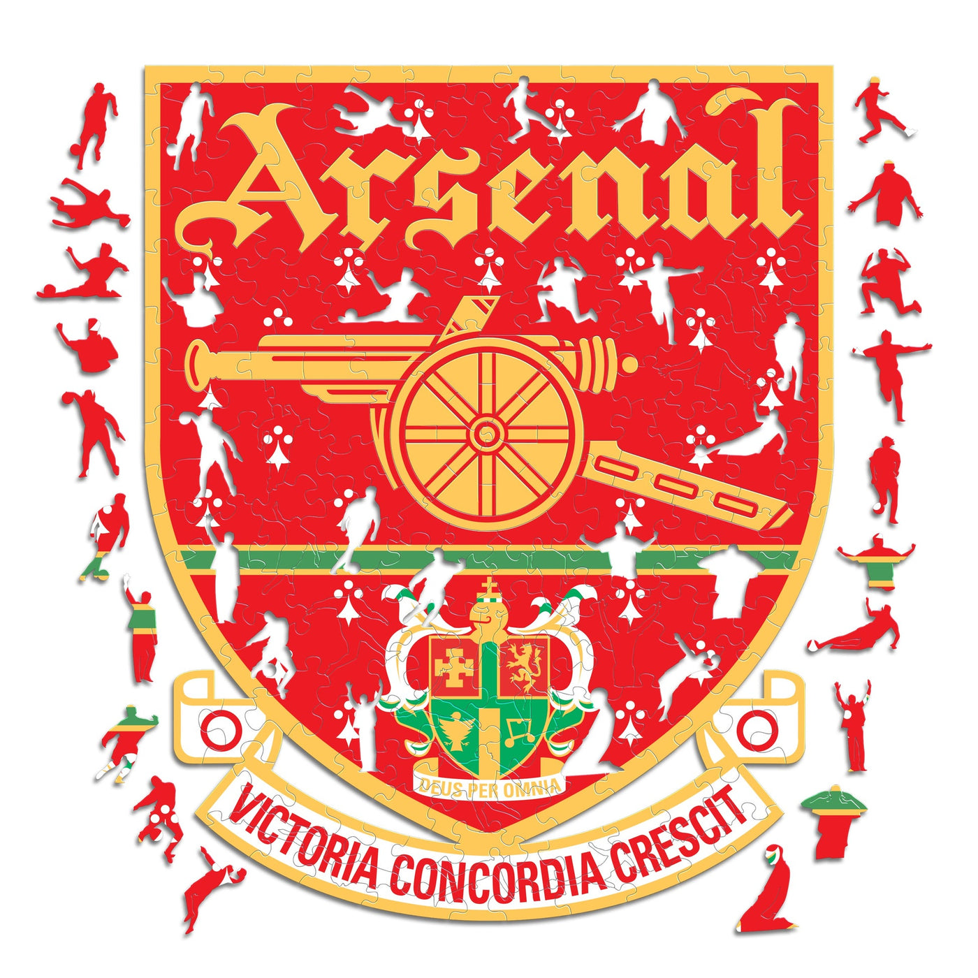 Arsenal Retro - Football Puzzle