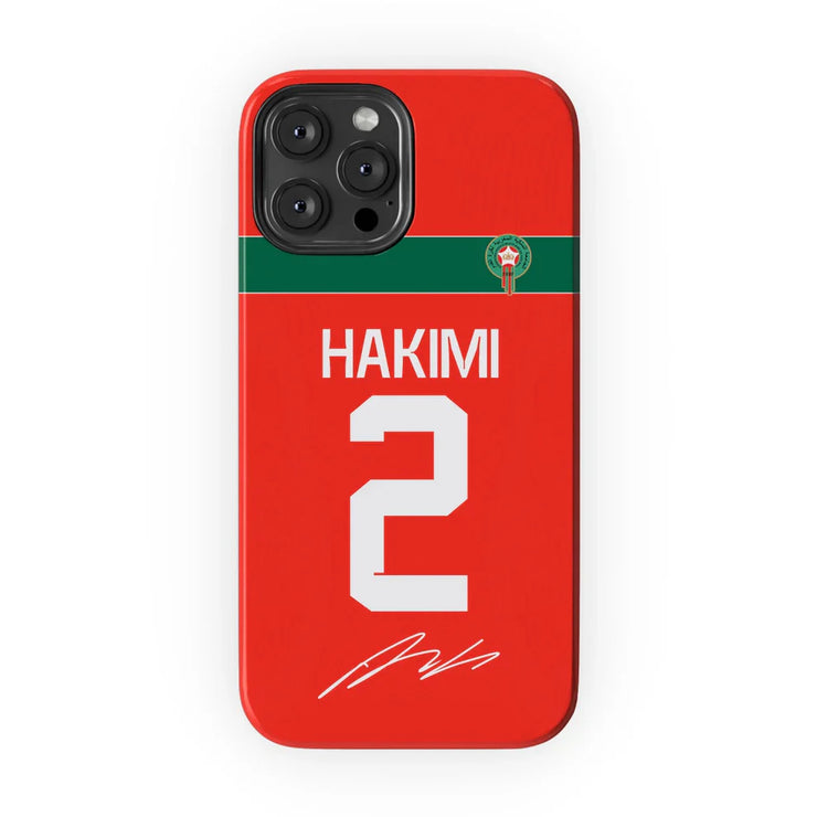 Marocko Home Cover - Custom Fotbollsfodral 2 Hakimi