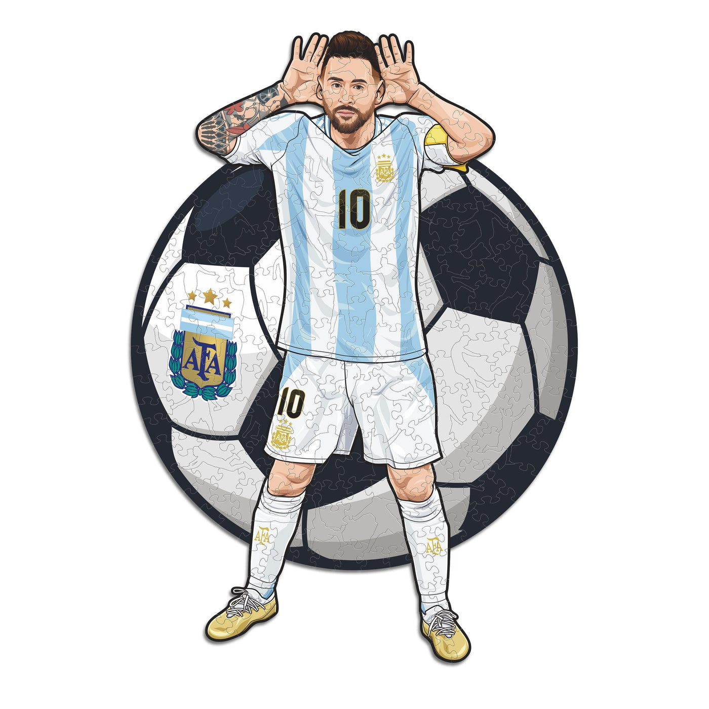 Lionel Messi Argentina - Football Puzzle