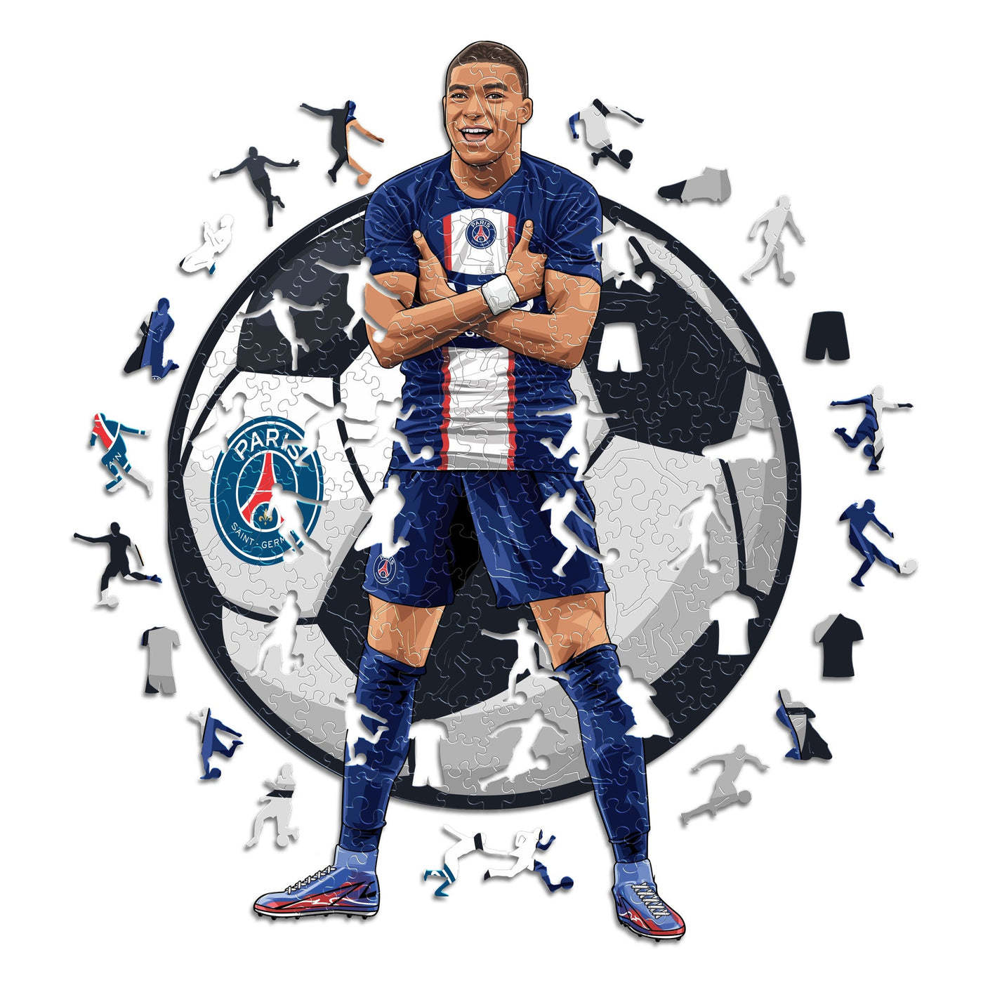 Kylian Mbappé Psg - Football Puzzle