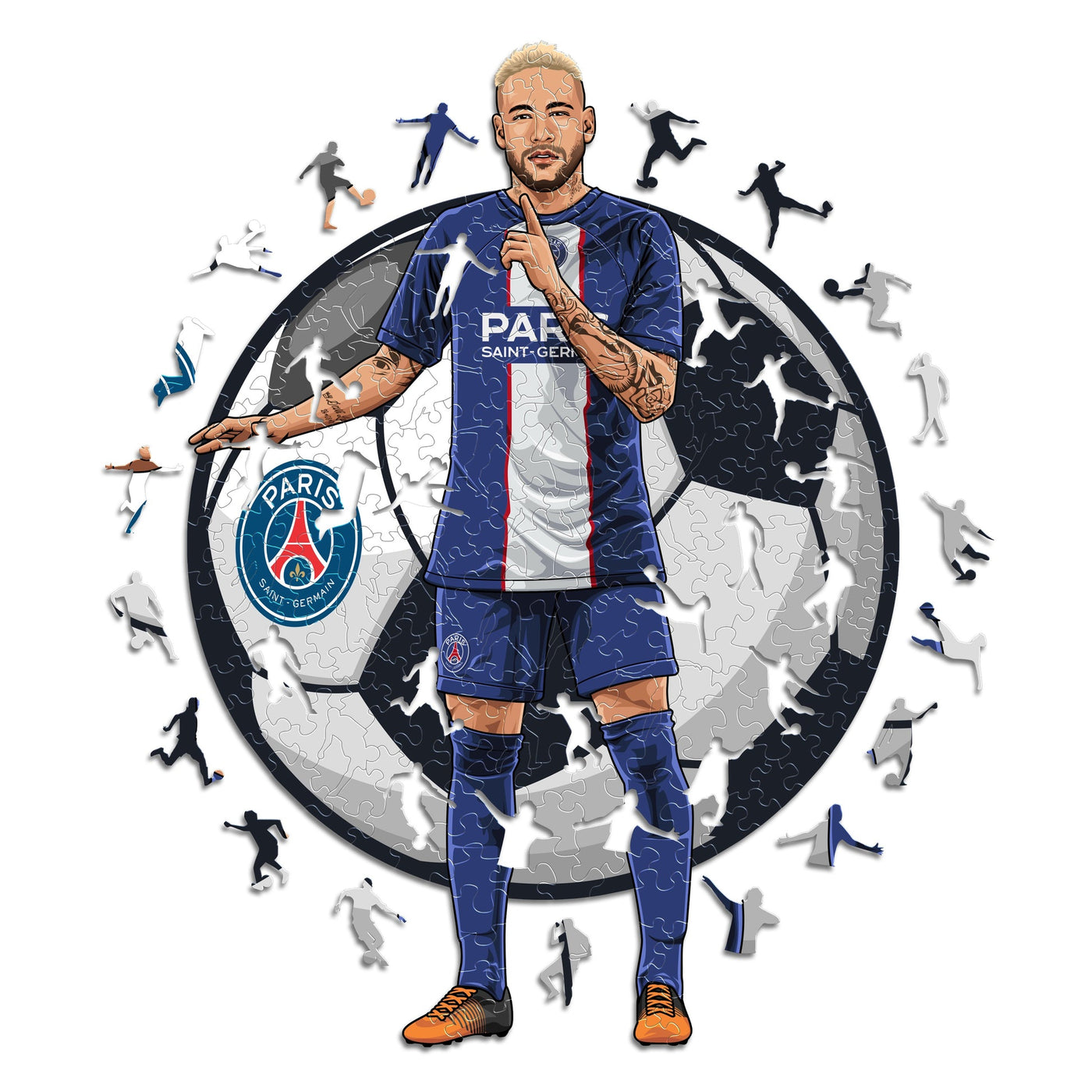 Neymar PSG - Football Puzzle
