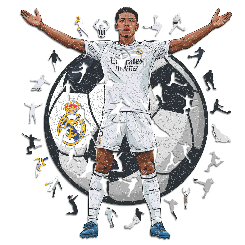 Jude Bellingham exultation Real Madrid - Football Puzzle