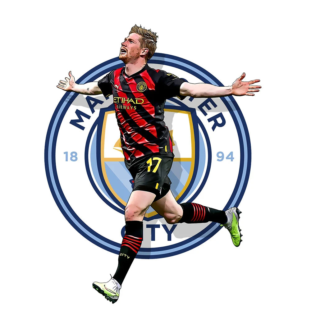 Kevin De Bruyne Manchester City Away - Football Puzzle