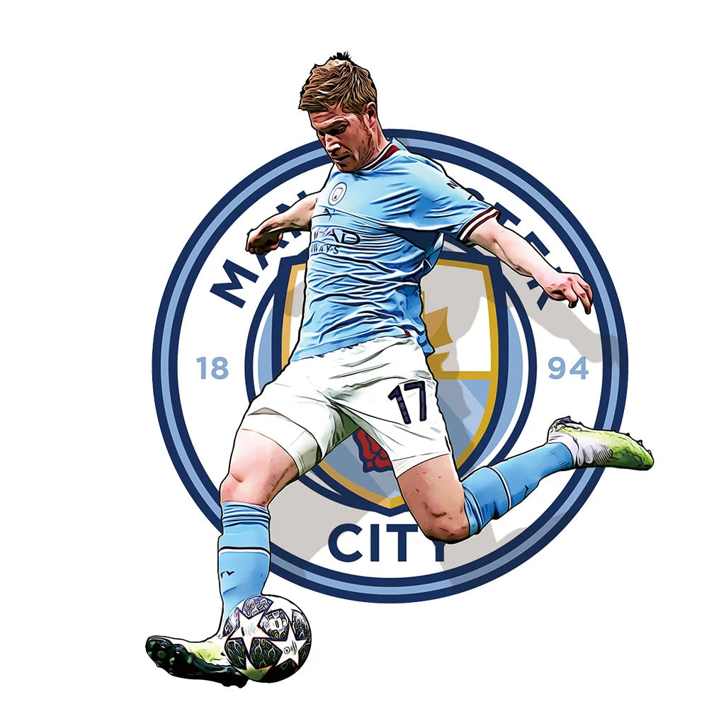 Kevin De Bruyne shot Manchester City Home - Football Puzzle