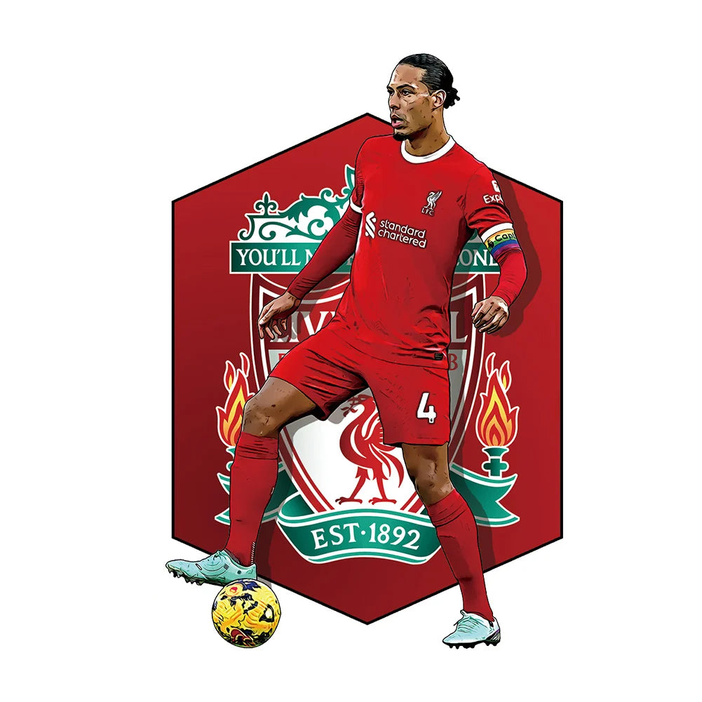 Virgil van Dijk Liverpool - Football Puzzle
