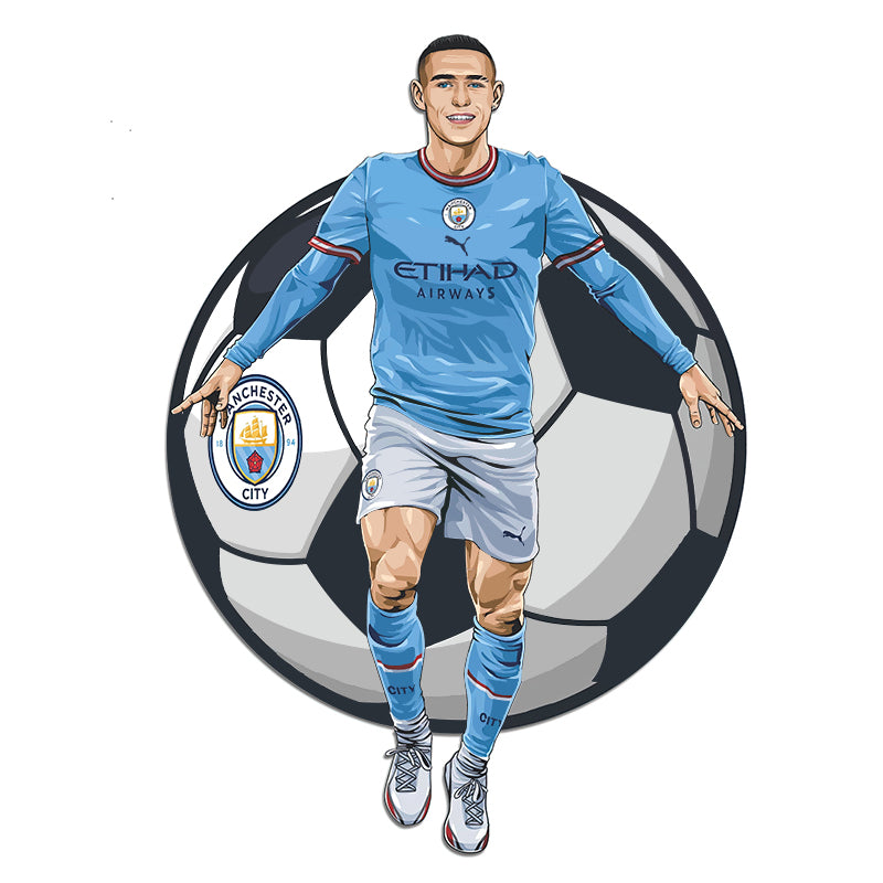 Phil Foden Manchester City - Football Puzzle