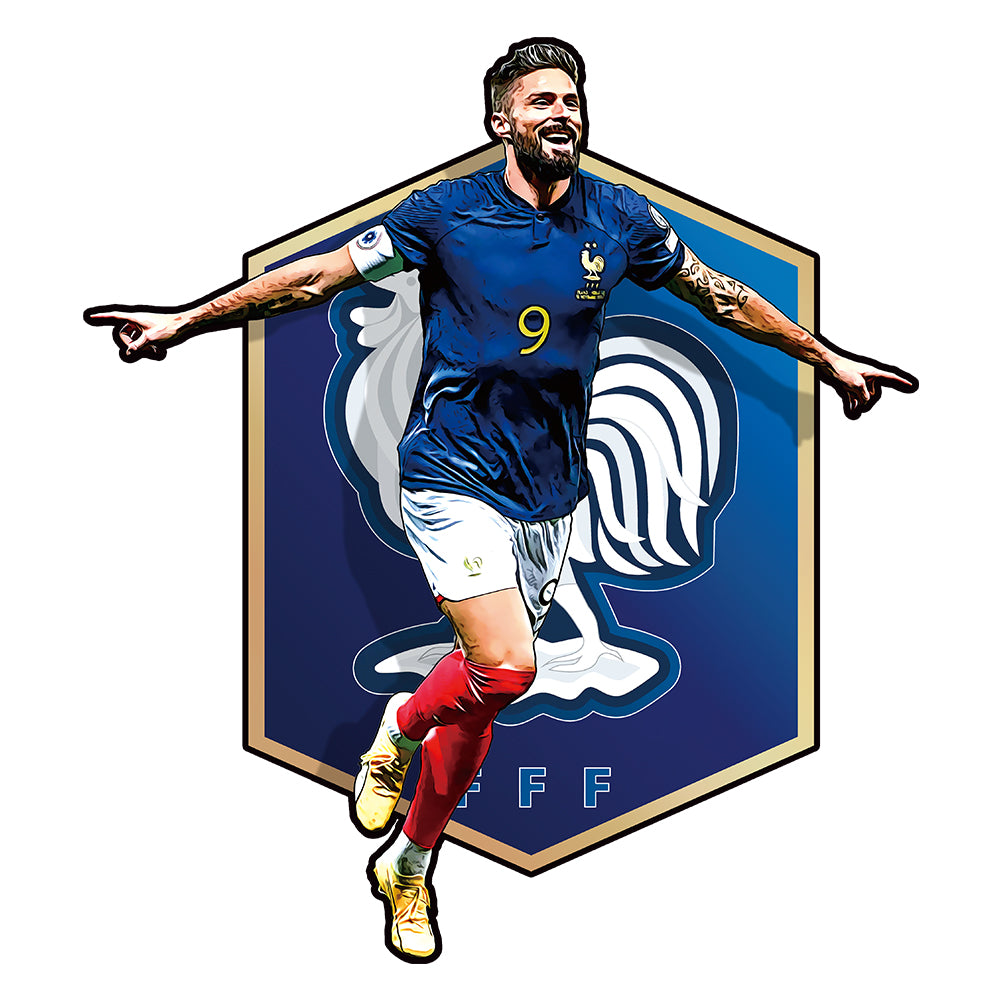 Olivier Giroud France - Football Puzzle