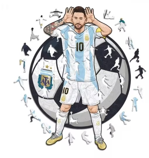 Lionel Messi Argentina - Football Puzzle