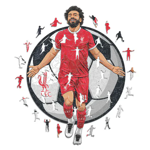Mohamed Salah Liverpool - Football Puzzle
