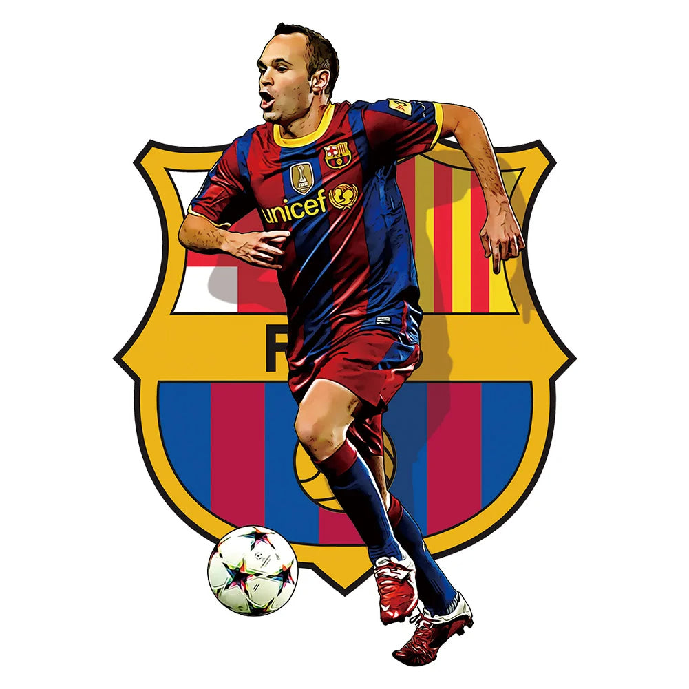 Iniesta Barcelona - Football Puzzle
